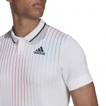 adidas Polo tenisowe Melbourne Freelift białe męskie